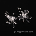 Atacades da princesa coreana Tassel Crystal Hair Clip